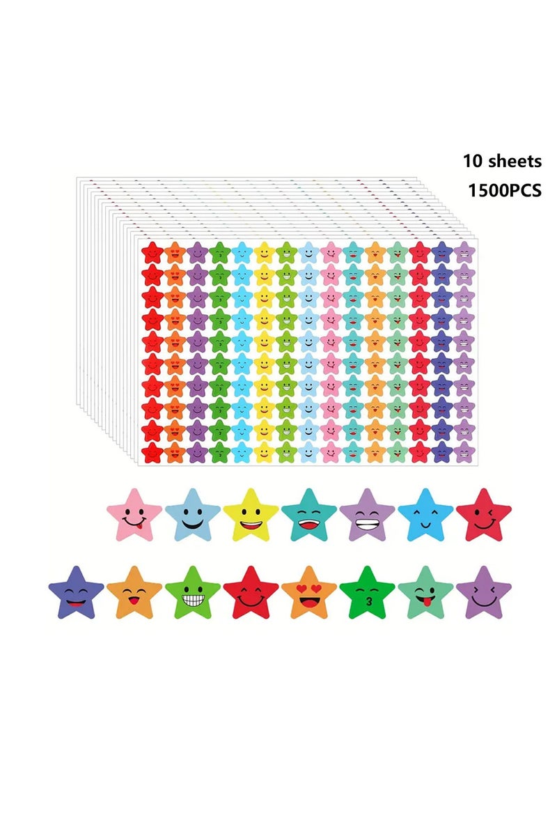 Star Stickers Stickers Cartoon Reward Stickers Children's Stickers Sealing Stickers - Image 1