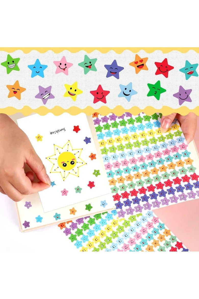 Star Stickers Stickers Cartoon Reward Stickers Children's Stickers Sealing Stickers - Image 3