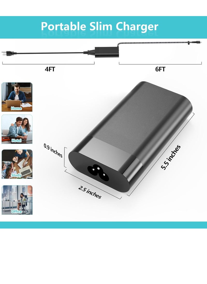 ماركة غير محددة شاحن تيار متردد 110 واط 5 امبير 20 فولت USB-C TPN-DA24 من لوبينجيواي لاجهزة اتش بي سبكتر X360 اليت بوك x360 اتش بي كروم بوك 14 14A G5 11 11A G6 EE G7 G8 X360 سلك محول امدادات الطاقة للابتوب  - Image 3