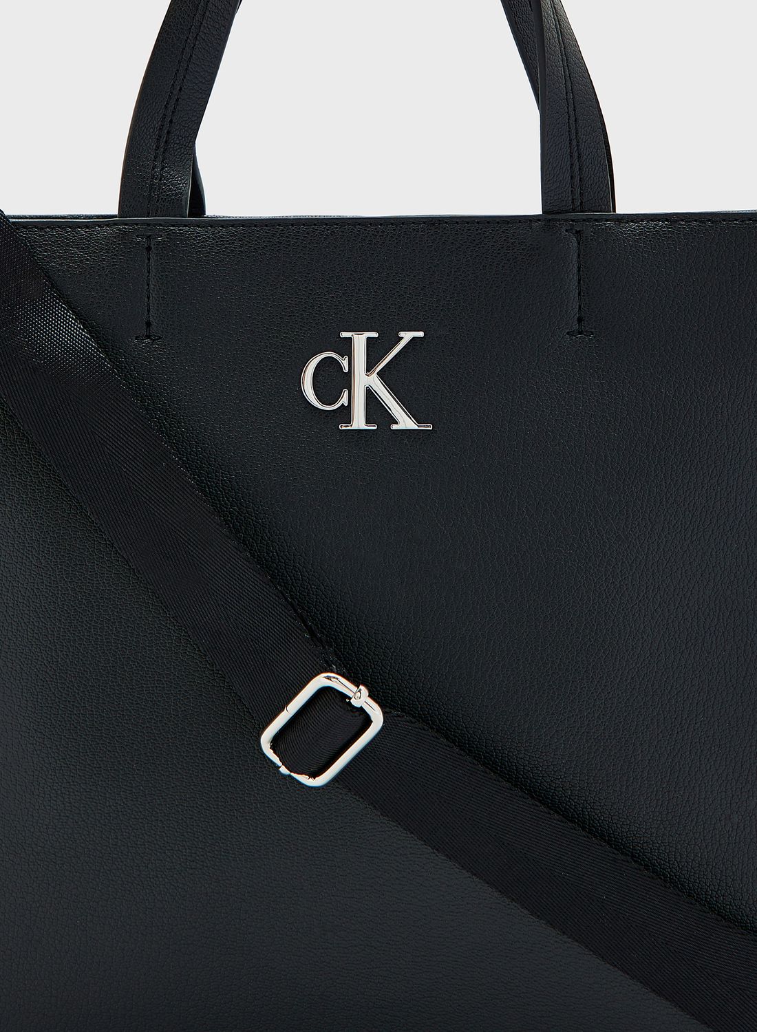 ★ ★ Women's CKJ Minimal Monogram Slim Tote Bag Women's CKJ Minimal Monogram Slim Tote Bag Calvin Klein