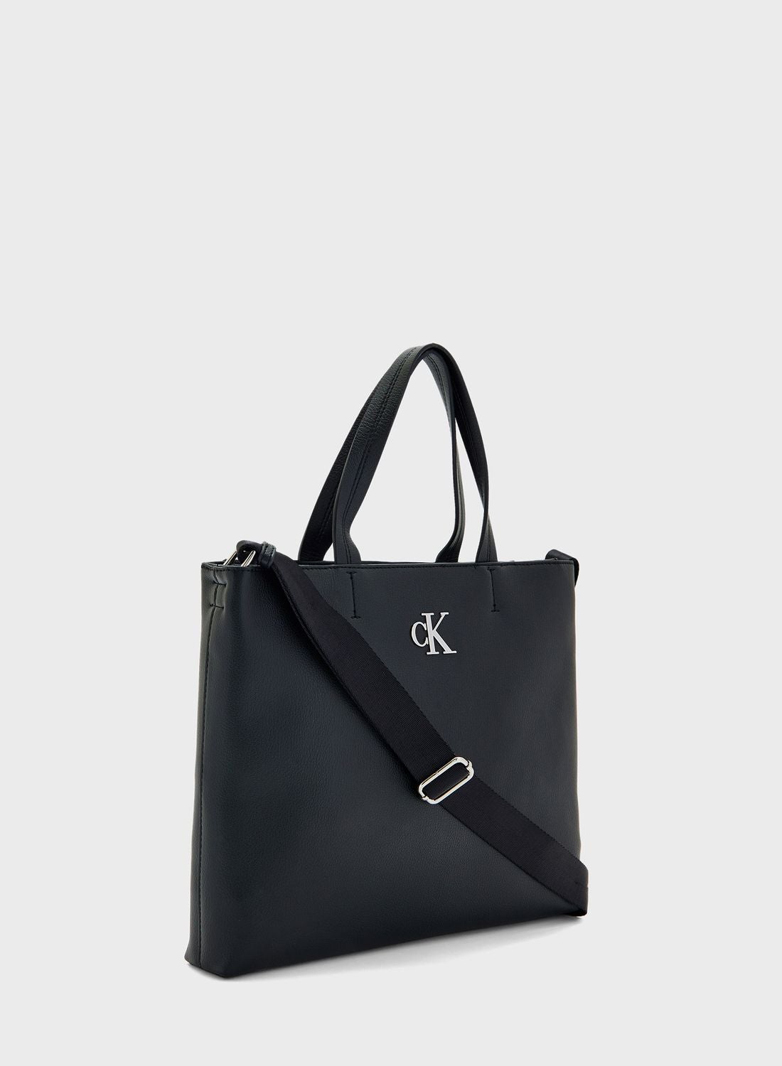 [CK JEANS] CKJ Minimal Monogram Slim Tote Bag ★大人気★ CALVIN KLEIN】CKJ モノグラムスリムトートバッグ◇送料無料