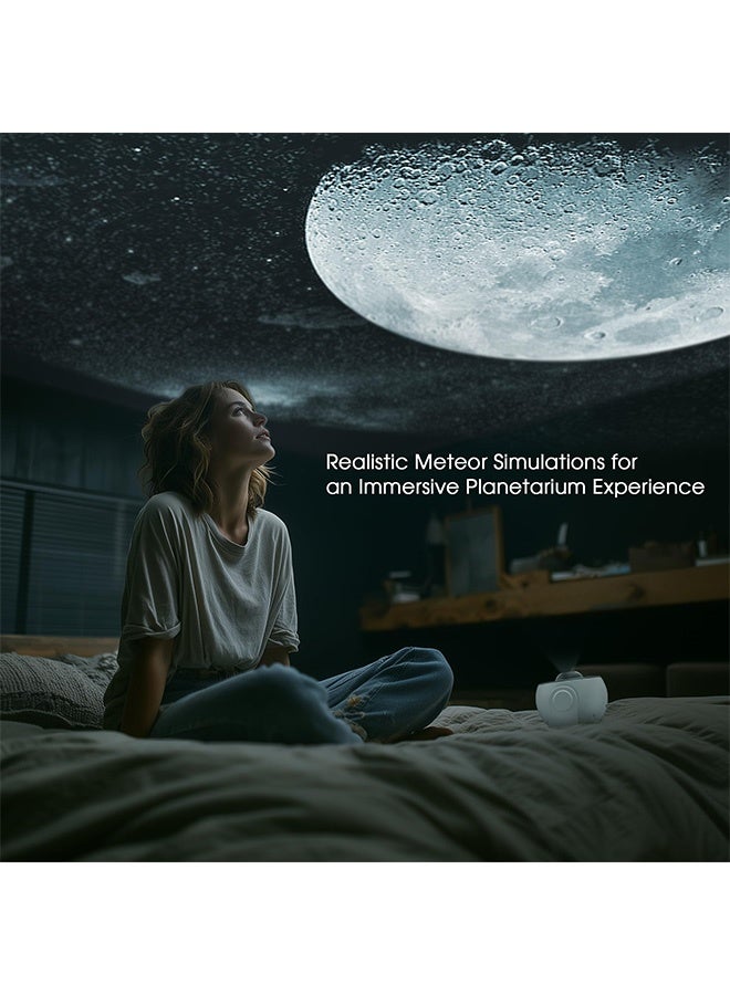 HaHaHai Star Projector, Planetarium Projector for Bedroom Ultra Clear Galaxy Night Light with 4K Replaceable 13 Galaxy Discs 360 Degree Rotation Real Sky Light - Image 5