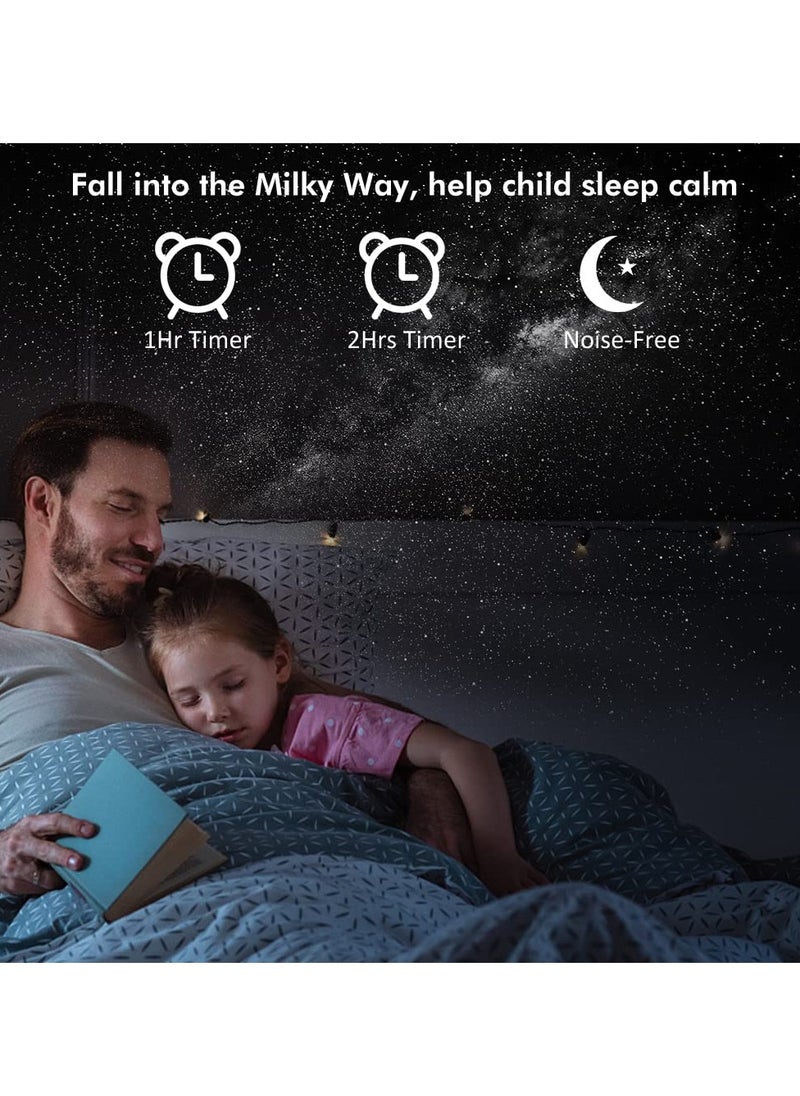 HaHaHai - Star Projector, Planetarium Projector for Bedroom Ultra Clear Galaxy Night Light with 4K Replaceable 12 Galaxy Discs 360 Degree Rotation Real Sky Light - Image 1