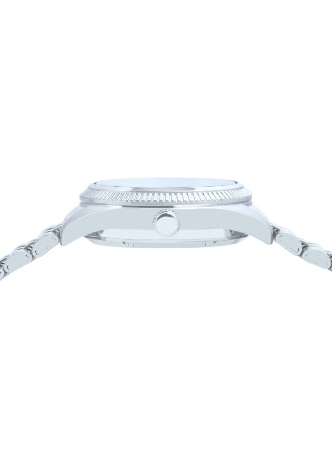 Alba Mechanical Automatic Women’s Watch AL4805X1, 35.5 mm Silver-White Dial, Stainless Steel Case & Bracelet, 100 m WR - Image 5