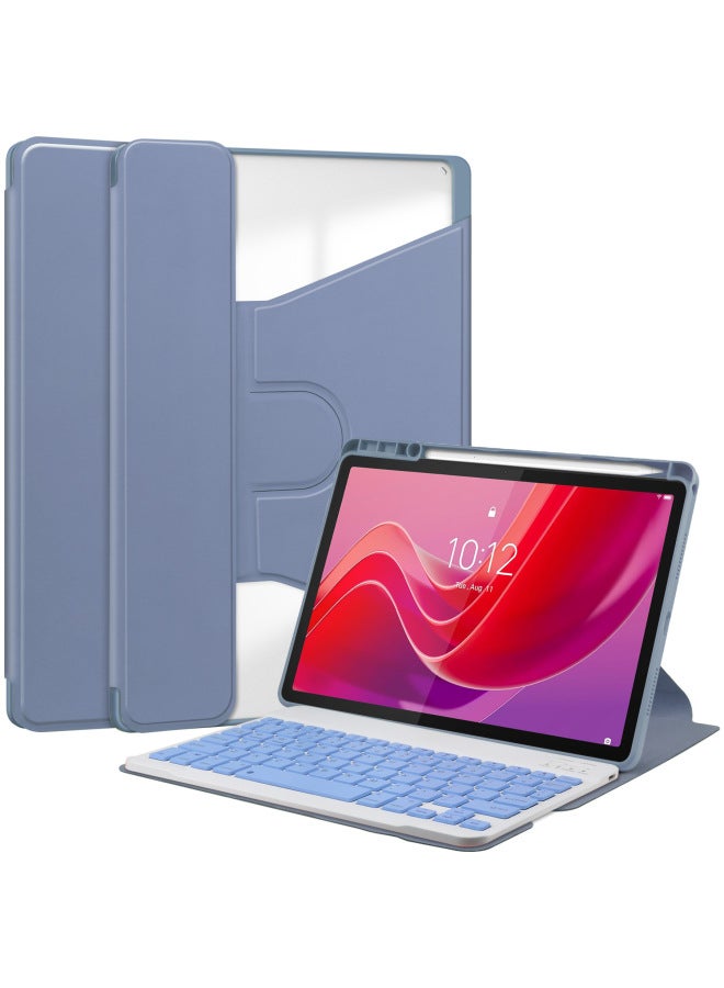 Suitable For IPad 10.9inch Tablet Protective Case Air7 Rotating Transparent Acrylic Case Pro11 Keyboard With Pen Slot