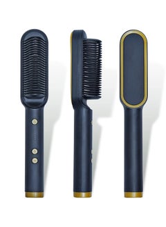 IMPERIUM Hair Care Straightener Brush with Thermostatic Control, Anti-Scalding Design, 360-Degree Rotating Base Cord,Hair Styler for Men & Women, Suitable for Home, Travel, Salon, All Hair  - Image 1