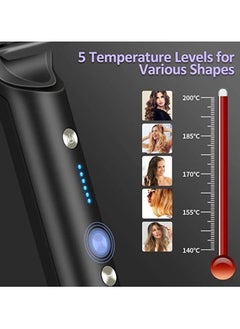 IMPERIUM Hair Care Straightener Brush with Thermostatic Control, Anti-Scalding Design, 360-Degree Rotating Base Cord,Hair Styler for Men & Women, Suitable for Home, Travel, Salon, All Hair  - Image 4