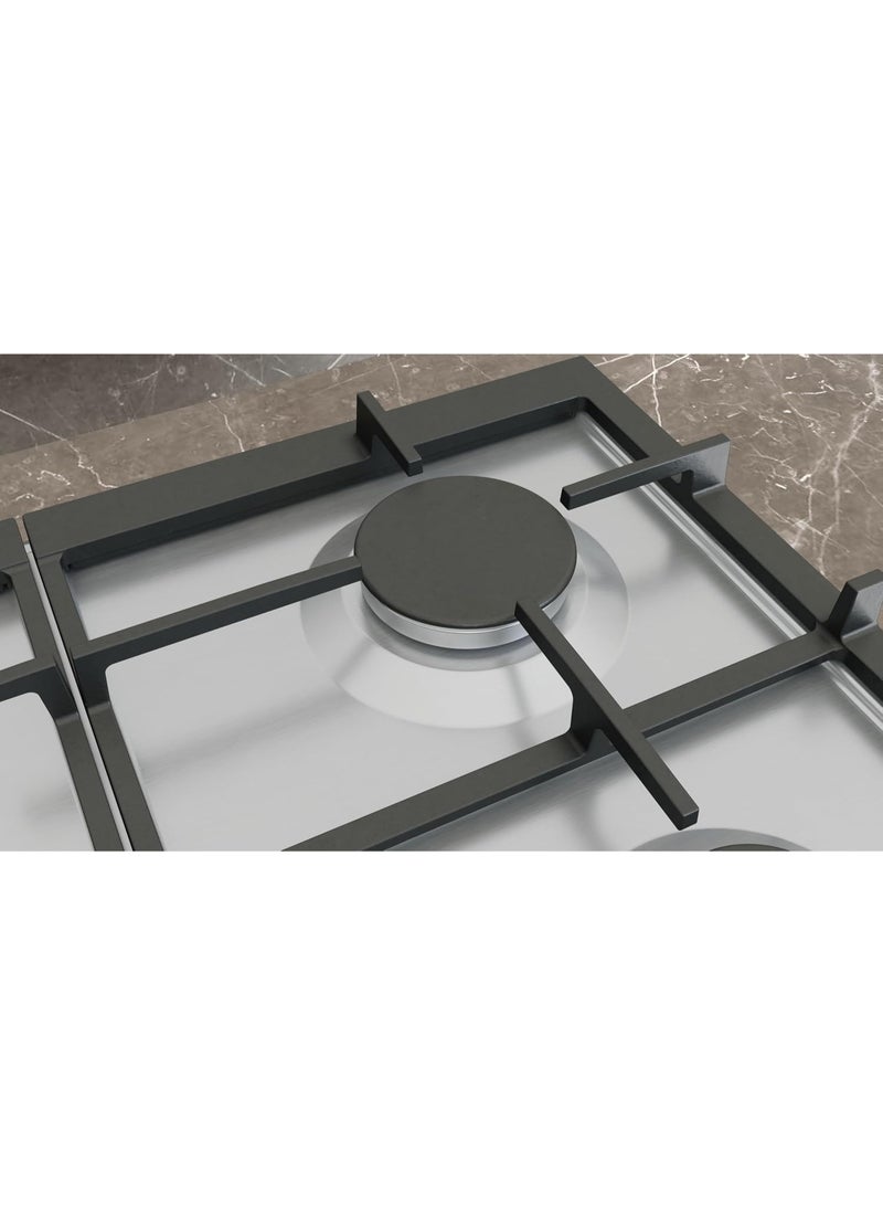 سيمنز Siemens iQ500 Built-in Gas Hob 90cm Stainless Steel – EC9B5QI90M EC9B5QI90M silver - Image 3