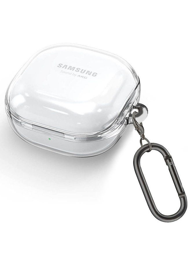 نيبمينينت غطاء حماية واق لسماعات سامسونج جالاكسي بادز برو/ لايف شفاف - Image 1