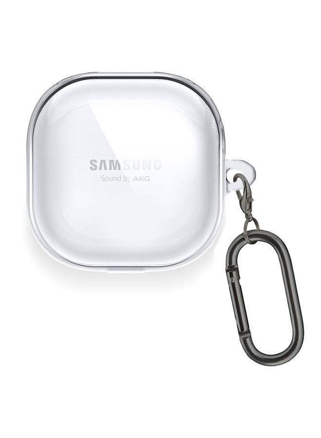 نيبمينينت غطاء حماية واق لسماعات سامسونج جالاكسي بادز برو/ لايف شفاف - Image 3