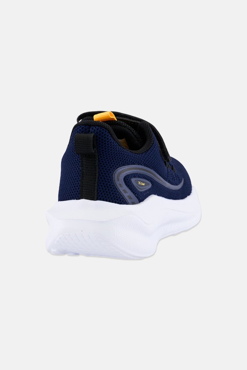 RBX Kids Boy Brand Logo Velcro Closure Outdoor Shoes, Navy - Image 3