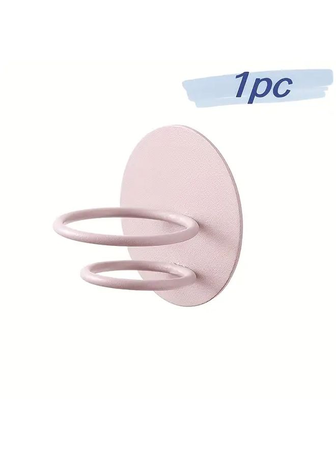 Pink Creative Wall Mounted Stainless Steel Makeup Sponge And Powder Puff Holder With Gourd Shaped Storage Clip Bathroom Organizer Minimalist Design Polished Finish Beauty Egg Storage Rack For Fridge - Image 5