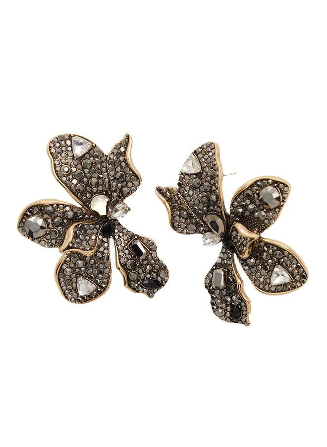 Flowie Ladies Grey Earring