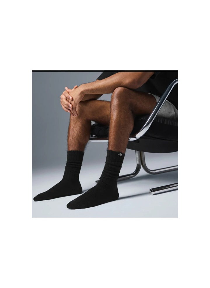 alo - alo Yoga 3-piece unisex socks Soft breathable knit sports All-in-one Super thick stack wear socks - Image 1