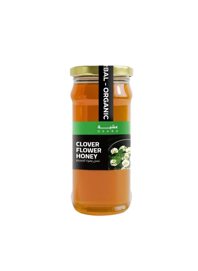 Natural Pure Clover Flower Honey (500g): The Liver Guardian & Colon Friend – The Perfect Healthy Sweetener for Bone Strength & Radiant Skin in Every Drop