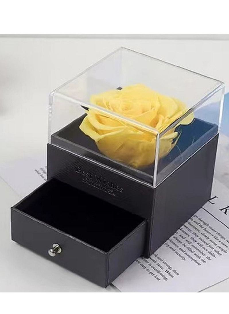 Y&D - Flower Jewelry Box Yellow - Image 1