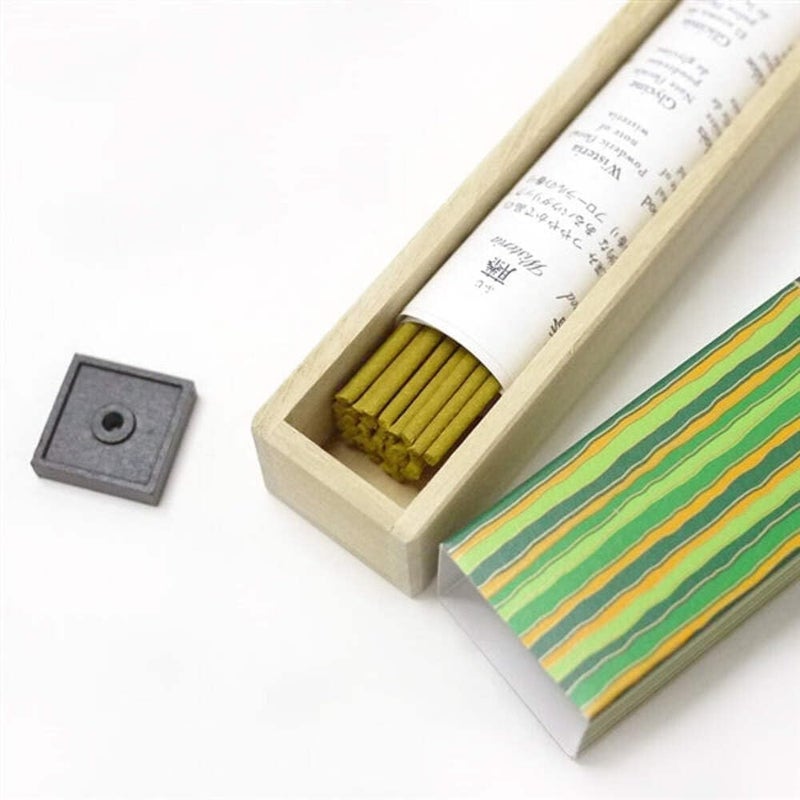 Nippon Kodo Kayuragi Incense Sticks - Osmanthus Scented Sticks with Holder - Image 4