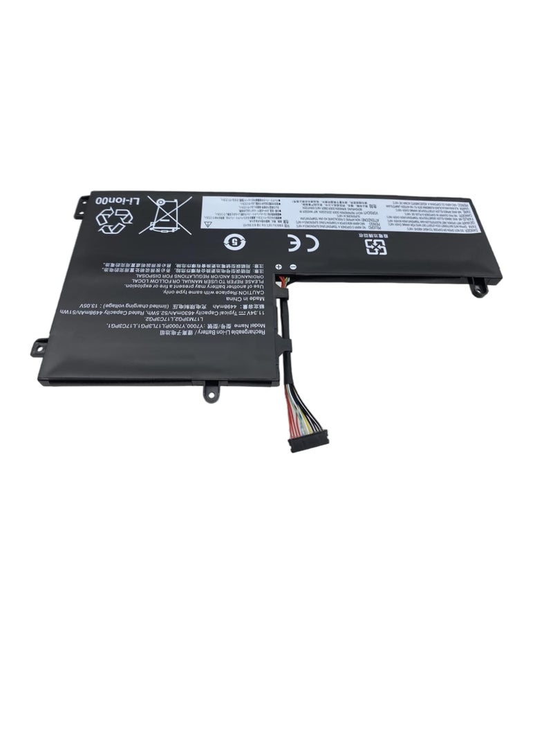 L17M3PG2 Laptop Battery Replacement for Lenovo Legion Y530-15ICH Y545-PG0 Y540-17IRH Y540-15IRH Y7000P Y7000 Y7000-2019-PG Series L17C3PG1 L17L3PG1 L17C3PG2