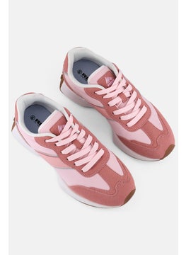 RBX Women Lace Up Running Sports Shoes, Light Pink  - Image 3