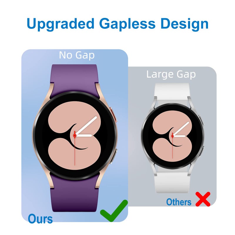 Lerobo 5 Pack Compatible with Galaxy Watch 7 6 5 4 Band 40mm 44mm/ Galaxy Watch 6 4 Classic Band 43mm 47mm 46mm 42mm/Watch 5 pro 45mm,Active 2, 20mm Watch Band Soft Silicone Sport Women Men - Image 3