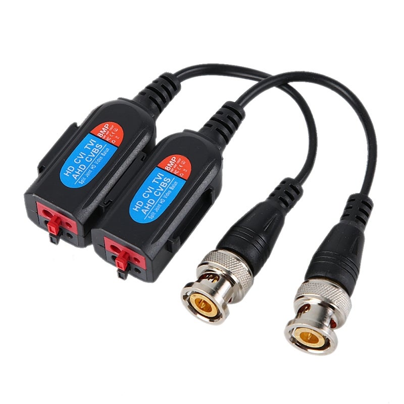 8MP BNC Video Balun Dual-Panel PCB Material - BNC Built-In Mesh Shrapnel for CCTV Surveillance Systems - Image 1