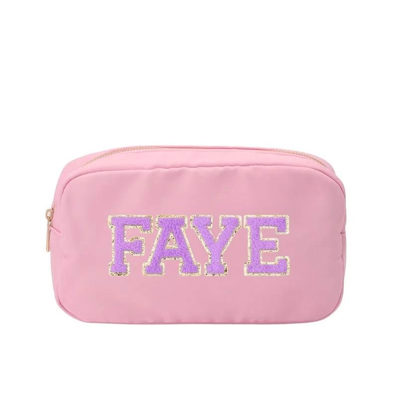 The Happy Tribe Medium Baby Pink Pouch