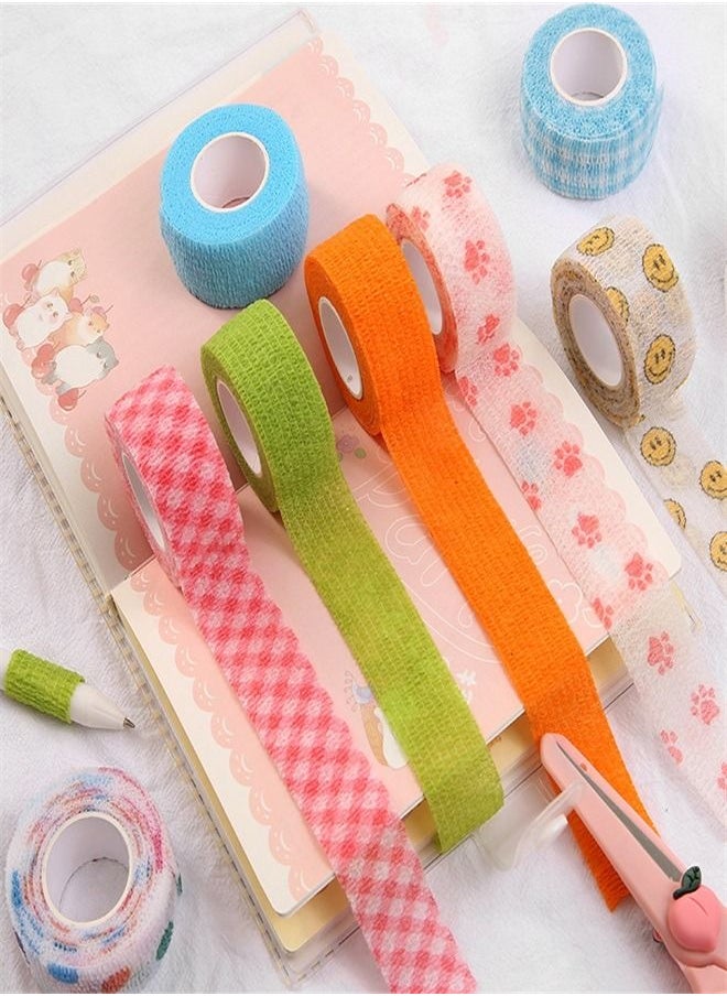 Generic 10 Pcs Finger Bandage Set for Students - Cute Cartoon Writing Finger Protection, Anti-friction Hand Tape, Self-adhesive Finger Guards  - Image 2