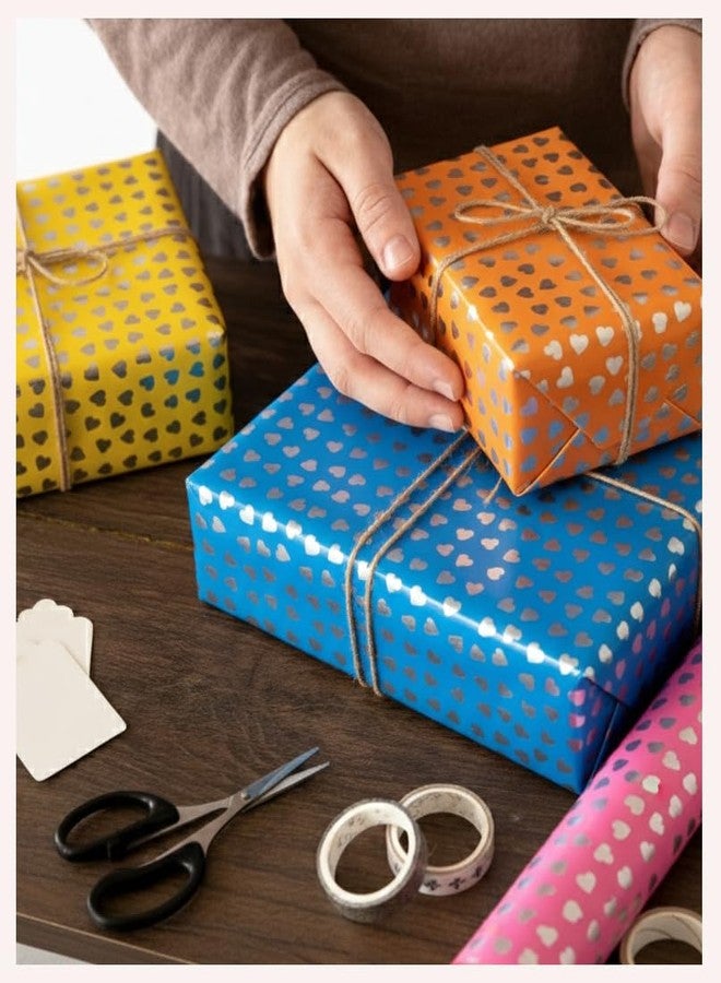 AccuPrints Pack of 5, Gift Wrapping Paper Sheet - Gift Paper - Gift Wrap Roll - Gift Papers Sheets - Gift Cover wrapping Paper -Premium Design Paper sheet for Gift Packing, Mix, Multicolor - Image 3