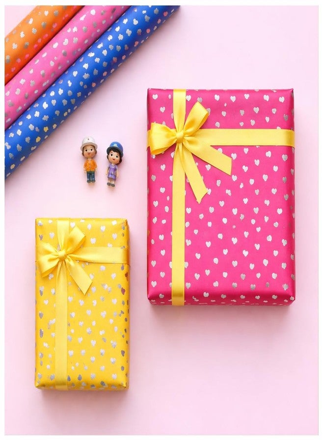 AccuPrints Pack of 5, Gift Wrapping Paper Sheet - Gift Paper - Gift Wrap Roll - Gift Papers Sheets - Gift Cover wrapping Paper -Premium Design Paper sheet for Gift Packing, Mix, Multicolor - Image 1