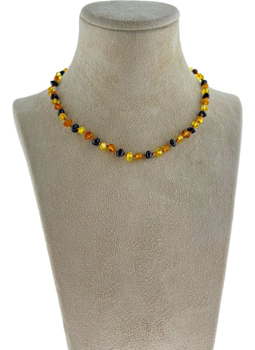 Welta Amber Multicolor Baby Necklace and Bracelet Set  - Image 3