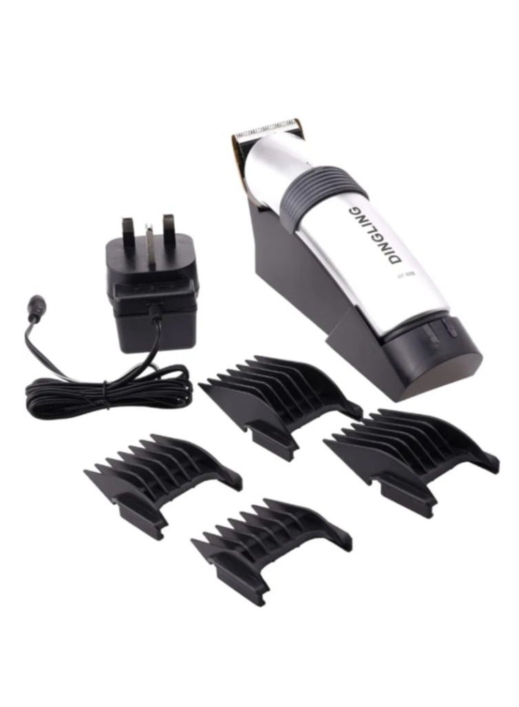 Japanese Electric Hair Clipper Rechargeable – Professional Trimmer with 4 Adjustable Guide Combs & Charging Stand – Multi-Use Grooming Tool for Men - Image 1