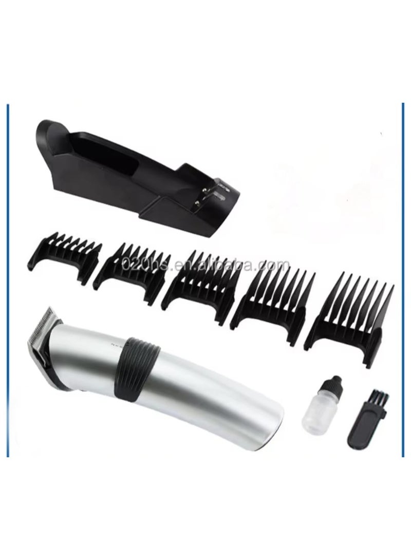 Japanese Electric Hair Clipper Rechargeable – Professional Trimmer with 4 Adjustable Guide Combs & Charging Stand – Multi-Use Grooming Tool for Men - Image 2