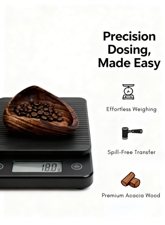 ZAFRA 5-Piece Espresso & Coffee Accessories Kit with Coffee Needle Distributor (WDT Tool) for Breaking Clumps, Coffee Bean Dosing Tray, and 3 Persian Carpet Fabric Coasters with Rubber Backing for Coffee Table - Professional Barista Tools & Perfect Gift - Image 4