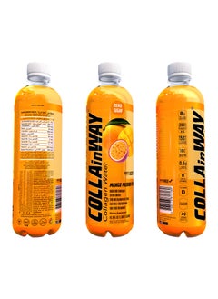COLLAinWay COLLAinWay Collagen Drink 8000mg Mango Passion Fruit - Zero Sugar , Biotin, Hyaluronic Acid, L-Glutathione, Vitamin D - Support Hair, Skin, Nail & Bone Health, Anti-Aging Hydrating Beauty Beverage - Pack of 12  - Image 2