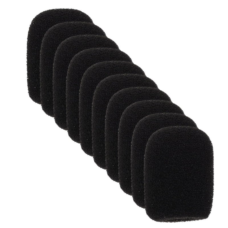 Washable Microphone Windscreen Cover Sponge 10pcs Reduces Noise for Handheld Mics - Image 2