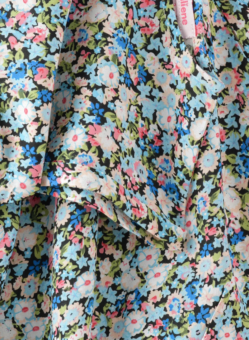 Jelliene Sunshine Sprinkles: Girls' Flowy Viscose Dress Breezy Fun & Springtime Flair