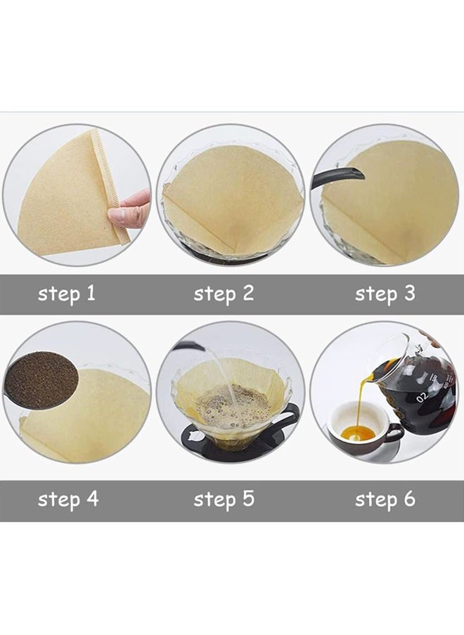 WooFree 200 Pcs V60 Coffee Filter Paper  - Image 4