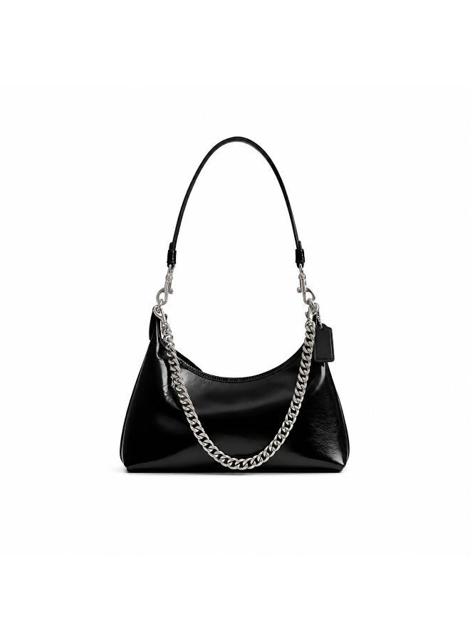 Women's Premium Oil-Waxed Leather Hobo Bag, Underarm Shoulder Bag, Crossbody Bag, Top Handle Handbag, Vintage  Style - Image 1