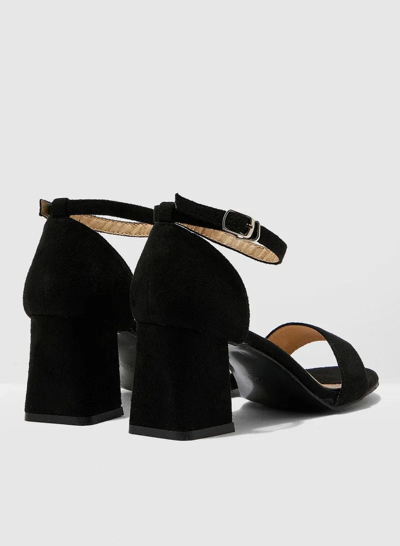 ELLA Block Heel Sandal