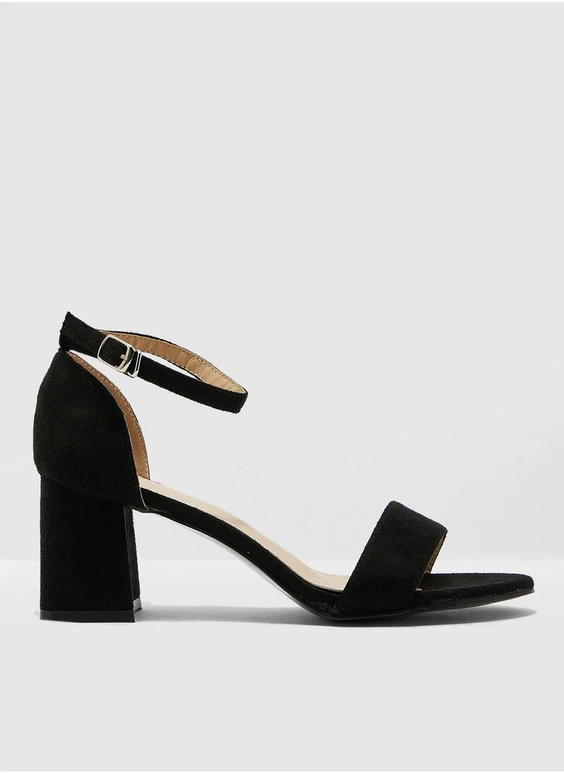 ELLA Block Heel Sandal