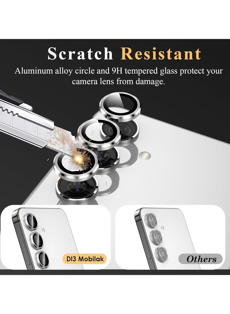 GOLDEN MASK GOLDEN MASK For Samsung Galaxy S24 Plus Screnn Camera Lens Glass (Silver) - Image 5