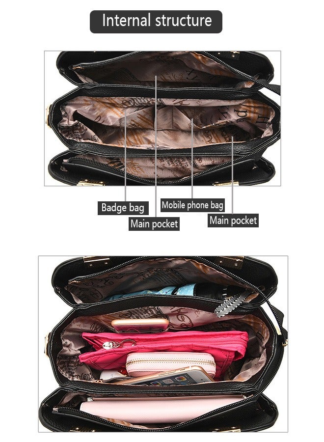 يولو حقيبة جسمِ متصلّبةِ كلاسيةِ جلديةِ، حقائب يد ساتشيل نسائِ الجلديةِ - Image 3