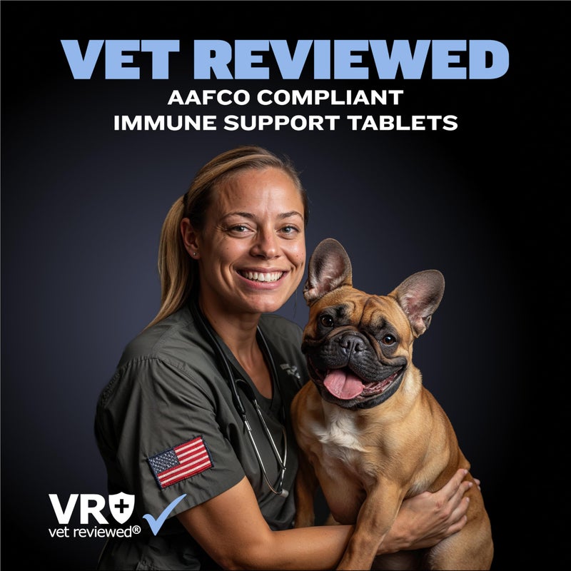 Bully Max Small Breed Dog Immune Support Tablets - Chewable Dog Multivitamin Immunity Booster Supplement Tabs for Puppy & Adult Dogs - Pet Vitamins with Astaxanthin, Colostrum, Turmeric - 30 Tablets - Image 4