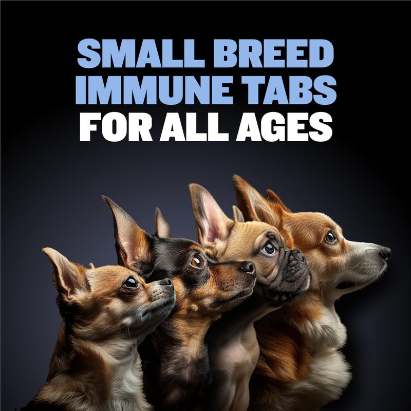 Bully Max Small Breed Dog Immune Support Tablets - Chewable Dog Multivitamin Immunity Booster Supplement Tabs for Puppy & Adult Dogs - Pet Vitamins with Astaxanthin, Colostrum, Turmeric - 30 Tablets - Image 2