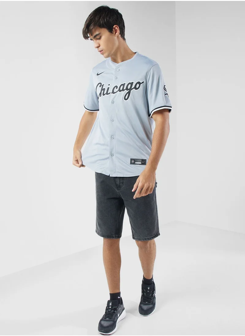 Nike Mlb Chicago Bulls White Sox Jersey