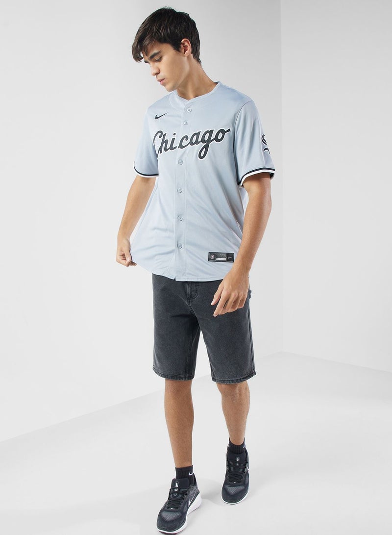Nike Mlb Chicago Bulls White Sox Jersey - Image 4