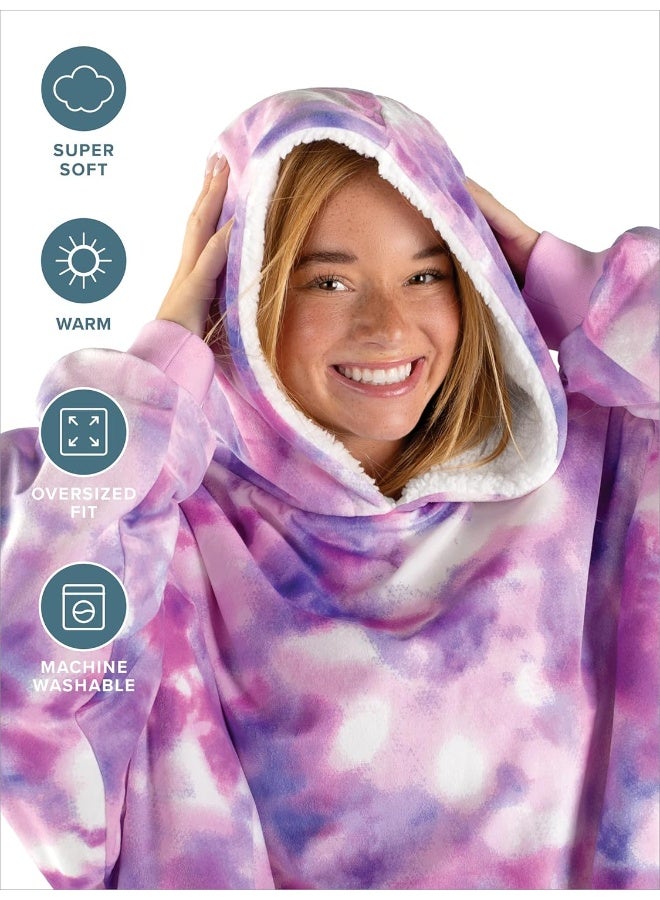 Bare Home Bare Home Sherpa Fleece Blanket - Oversized Blanket - Adult Size - Warm & Cozy - Soft Blanket - Comfortable Blanket with Two Zipper Pockets  - Image 4
