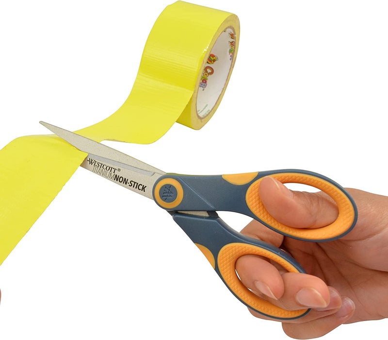 Westcott Titanium Bonded Non Stick Scissors, 7" Straight (14851) - Image 2