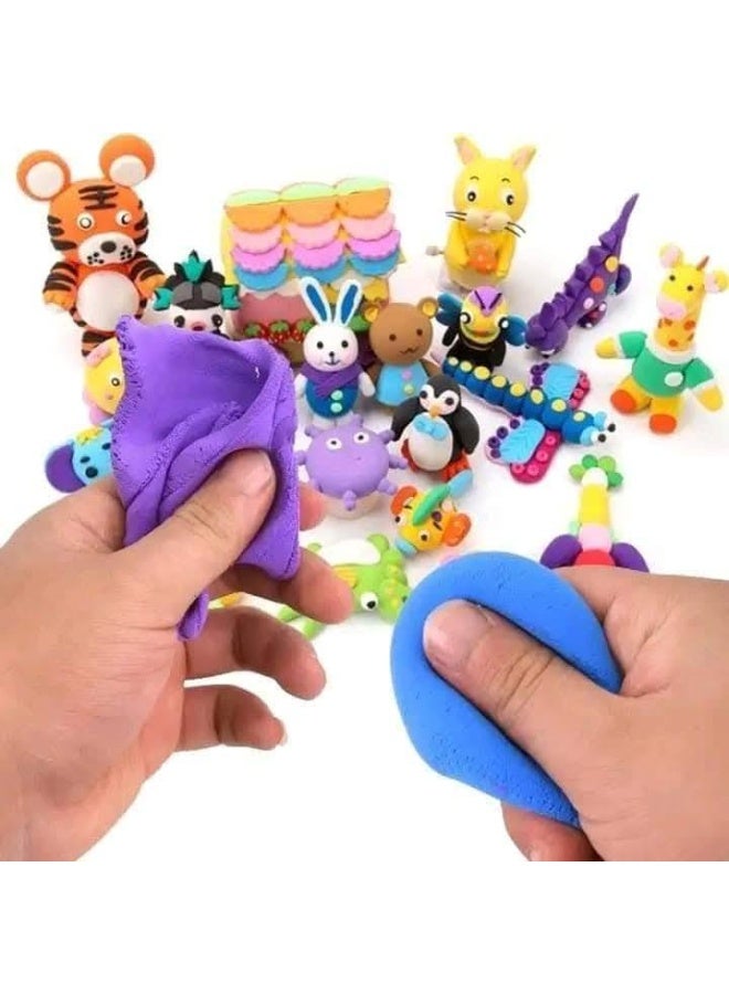 🎨 Professional modeling clay, safe for children - 1 piece in assorted bright colors - Image 2