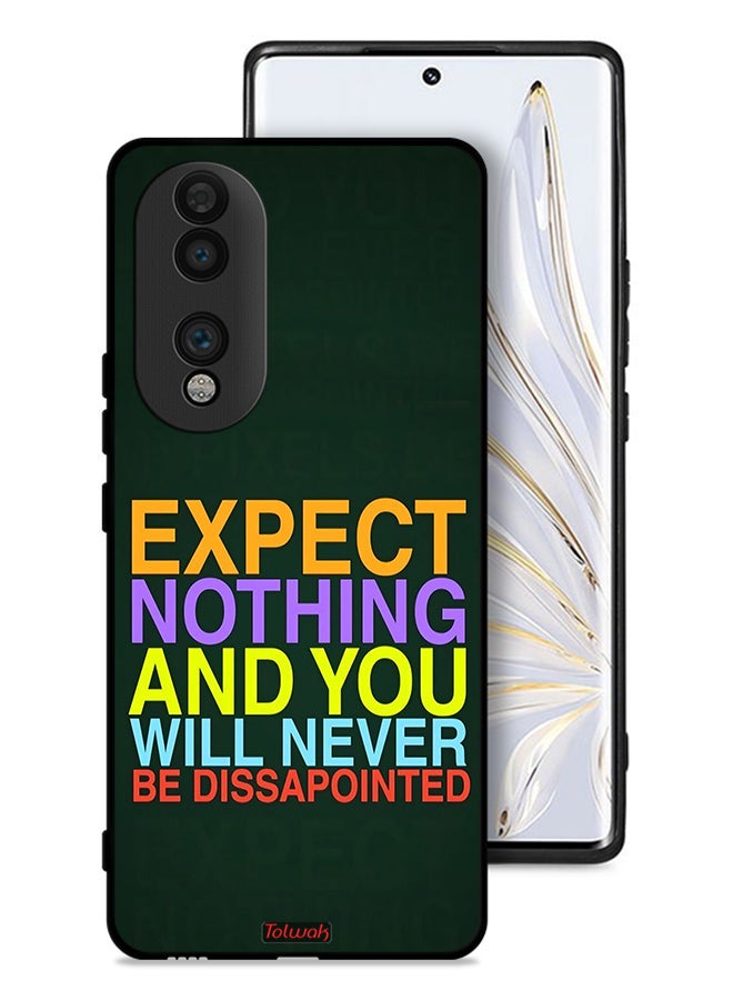 Tolwak Honor 70 Protective Case Cover Expect Nothing And You Will Never Be Disappointed - Image 1
